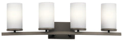 KICHLER LIGHTING Kichler Lighting 45498OZ Crosby 100W 4-Light Vanity Fixture