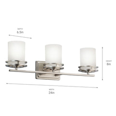 KICHLER LIGHTING Kichler Lighting 5078CH Hendrik 3-Light 100 W