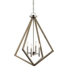 KICHLER LIGHTING Kichler Lighting KICH 43034DAG Deryn 4-lt 24 inches Chandelier