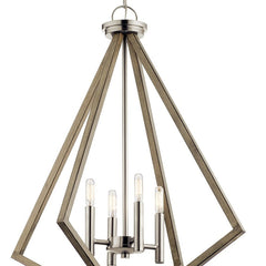 KICHLER LIGHTING Kichler Lighting KICH 43034DAG Deryn 4-lt 24 inches Chandelier