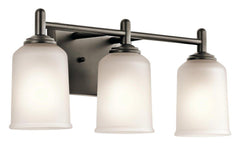 KICHLER LIGHTING Kichler Lighting 45574OZ Shailene Bath Light 3 Light Olde Bronze