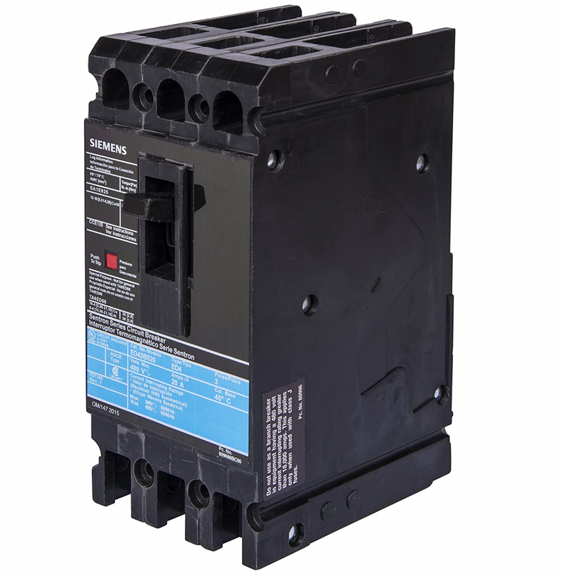SIEMENS Siemens ED43B100L SENTRON Circuit Breaker 100A