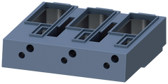 SIEMENS Siemens 3RT1966-4G Box Terminal Block For Use With Size S10/S12 3RT106/3RT107 Contactors, 3RB106 Overload Relays