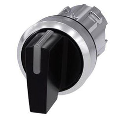SIEMENS Siemens 3SU10522BM100AA0 3Su1 Selector Switch, 3Pos, Momentary With Short Handle, Metal