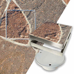 SKIMMER LIDS Skimmer Lids HAC8-2.5 Hide 8 inches Access Cover Kit 2 1/4 inches - 2 1/2 inches