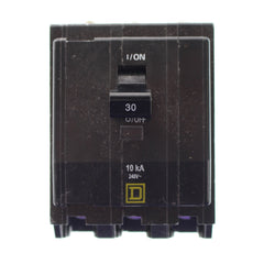 Square D Square D QOB330 Type QO Bolt-On Mini Circuit Breaker, 30A, 120/240 VAC, 3-Pole