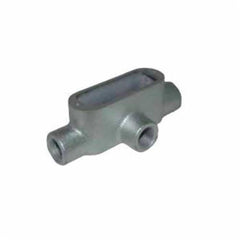 TOPAZ Topaz T2M 3/4 inches Rigid Conduit Body, Threaded T Type, Malleable Iron
