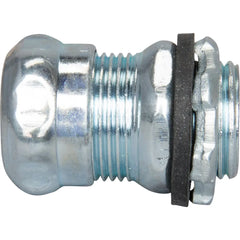 TOPAZ Topaz 653SRT 1 inches emt raintight connector, compression type, steel