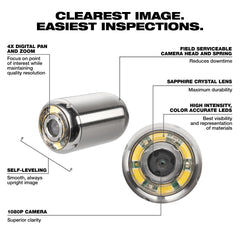MILWAUKEE Milwaukee 3318-22B M12 85’ High Flex Compact Inspection Camera Kit