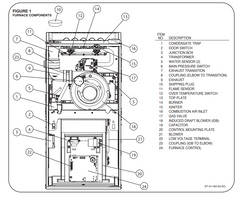 RUUD Ruud W951T0703A17M4SNAS 95+ M4 Gas Furnace 3 Ton