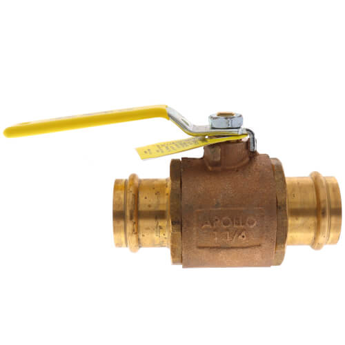 APOLLO VALVES Apollo Valves 77W10601 apolloxpress Full Port Press Ball Valve 1-1/4 inches