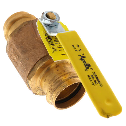 APOLLO VALVES Apollo Valves 77W10601 apolloxpress Full Port Press Ball Valve 1-1/4 inches
