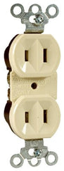 LEGRAND Pass Seymour 4025ICC20 Duplex Outlet 15A 125V Ivory 20-pack
