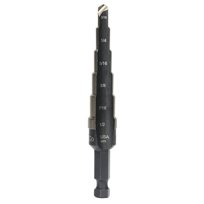 IRWIN Irwin 10232CB Cobalt Step Drills 3/16-1/2 in 6 Steps