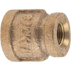 MERIT BRASS Merit Brass X112-0402 Pipe Reducer Coupling 1/4 x 1/8 in Nominal