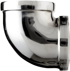 MERIT BRASS Merit Brass C101-06 Chrome Plated Brass Pipe Fitting, 90 Degree Elbow, 3/8 inches NPT Female