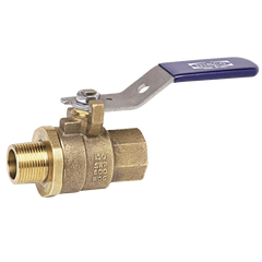 NIBCO Nibco NL95G06 mtt-585-70 two-piece bronze ball valve male x female threaded end connections