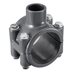 SPEARS Spears 867-251SR 2X1-1/2 Pvc Clamp Sdl Srfpt Epdm Znc Blt