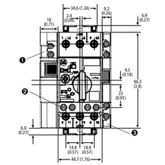 SPRECHER + SCHUH Sprecher + Schuh KTA9-32S-10A 3-Phase Motor Protector