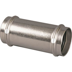 VIEGA Viega 85327 ProPress 304 Stainless Coupling w/ FKM Seal - No Stop (P x P)
