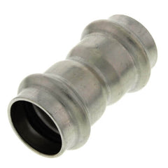 VIEGA Viega 85327 ProPress 304 Stainless Coupling w/ FKM Seal - No Stop (P x P)