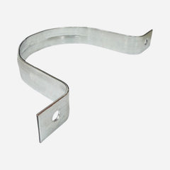 WAL-RICH Wal-Rich 2405020 4 inches Galvanized 2 Hole Pipe Straps