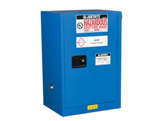 JUSTRITE Justrite 8612282 Chemcor Compac Hazardous Material Safety Cabinet 12 Gallon