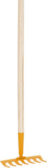 TRUE TEMPER True Temper KGRM Kids 7.5 in. Steel Head Garden Rake with 42 in. Hardwood Handle