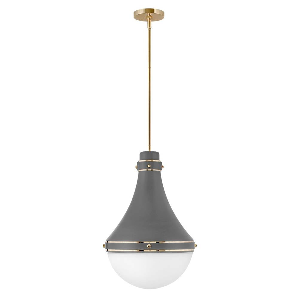 HINKLEY Hinkley Lighting 39054DMG Oliver Medium Pendant 100W