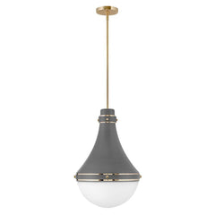 HINKLEY Hinkley Lighting 39054DMG Oliver Medium Pendant 100W