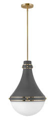 HINKLEY Hinkley Lighting 39054DMG Oliver Medium Pendant 100W