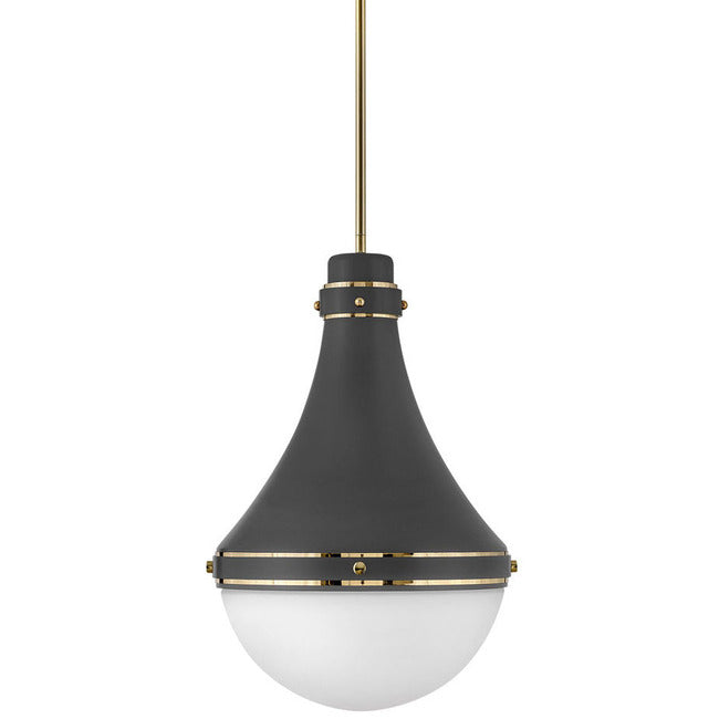HINKLEY Hinkley Lighting 39054DMG Oliver Medium Pendant 100W