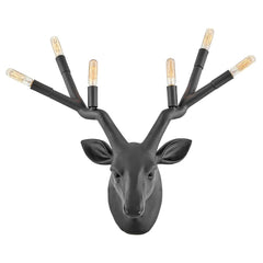 HINKLEY Hinkley Lighting 30602BK Stag Large Six Light Sconce