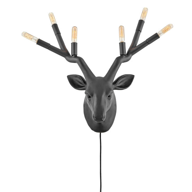 HINKLEY Hinkley Lighting 30602BK Stag Large Six Light Sconce