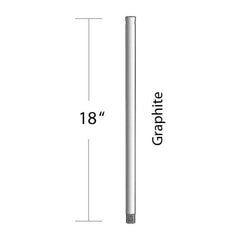 HINKLEY Hinkley Lighting 990018FGT 18 in. Ceiling Fan Extension Downrod
