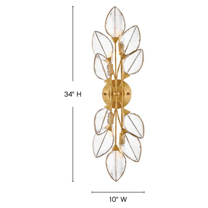 HINKLEY Hinkley Lighting FR47762DA Amira Large Four Light Sconce