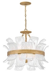 HINKLEY Hinkley Lighting FR46911BNG Fleur 5W 5 LED Convertible Chandelier 26 Inch Wide