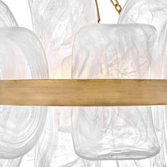 HINKLEY Hinkley Lighting FR46911BNG Fleur 5W 5 LED Convertible Chandelier 26 Inch Wide