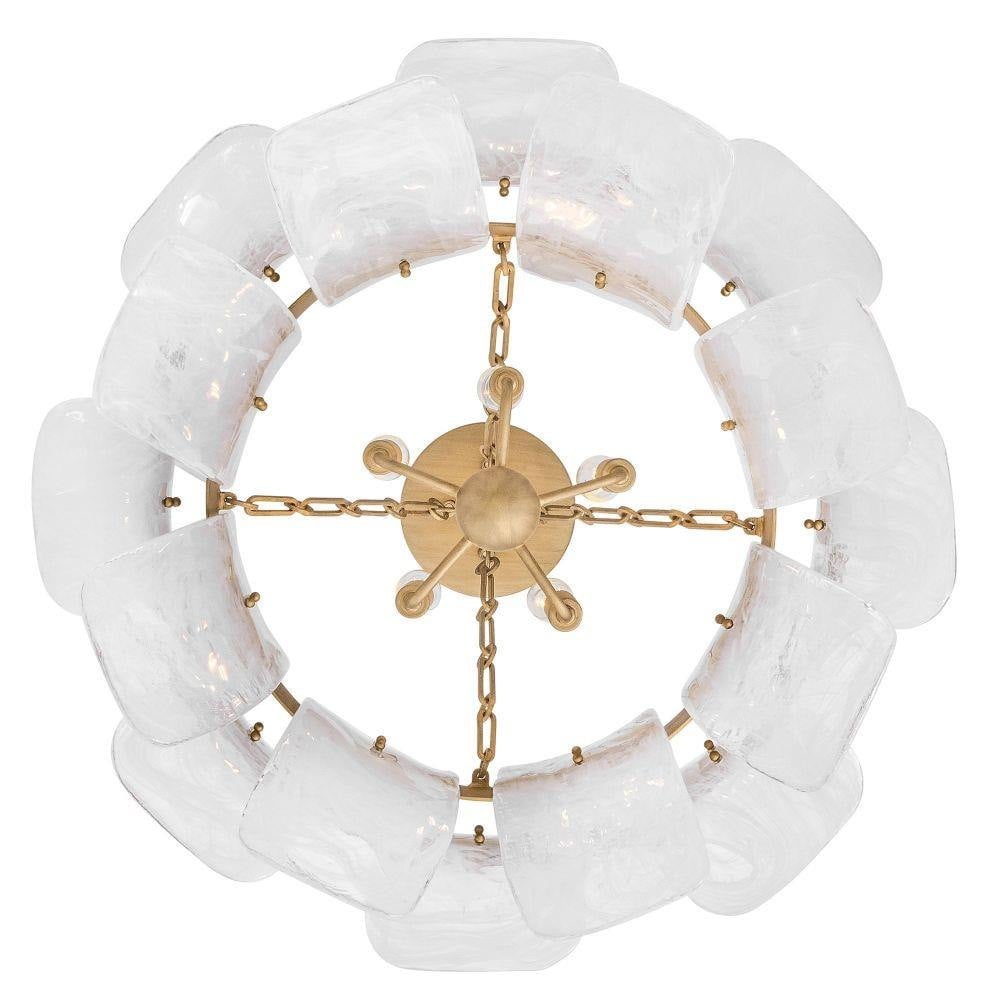 HINKLEY Hinkley Lighting FR46911BNG Fleur 5W 5 LED Convertible Chandelier 26 Inch Wide