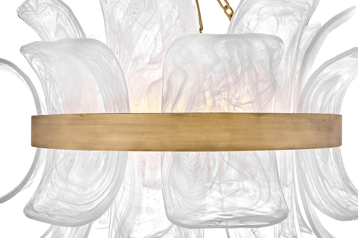 HINKLEY Hinkley Lighting FR46911BNG Fleur 5W 5 LED Convertible Chandelier 26 Inch Wide