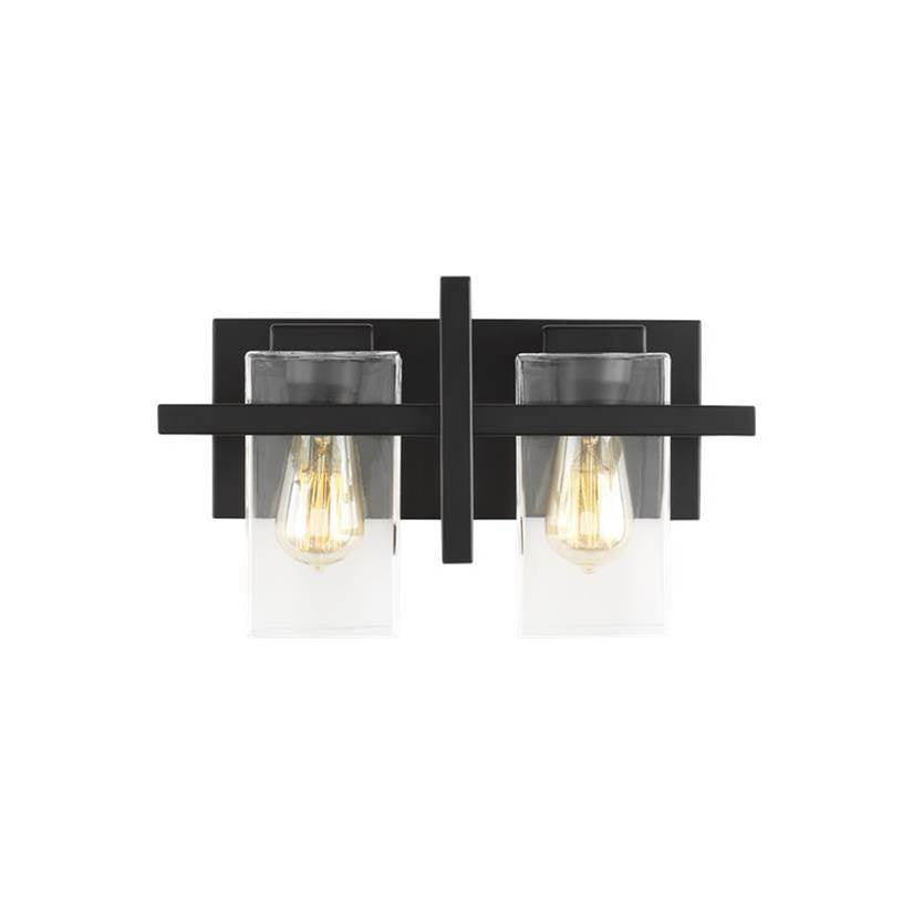 SEAGULL LIGHTING Seagull Lighting 4441502EN7-112 Mitte 2 Light Bath Vanity 75 watt