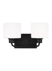 SEAGULL LIGHTING Seagull Lighting 4428802-112 Canfield Bathroom Vanity Light 2-Light