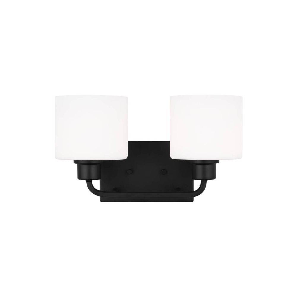 SEAGULL LIGHTING Seagull Lighting 4428802-112 Canfield Bathroom Vanity Light 2-Light