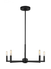 SEAGULL LIGHTING Seagull Lighting 3164205-112 Fullton Five Light Chandelier 60w