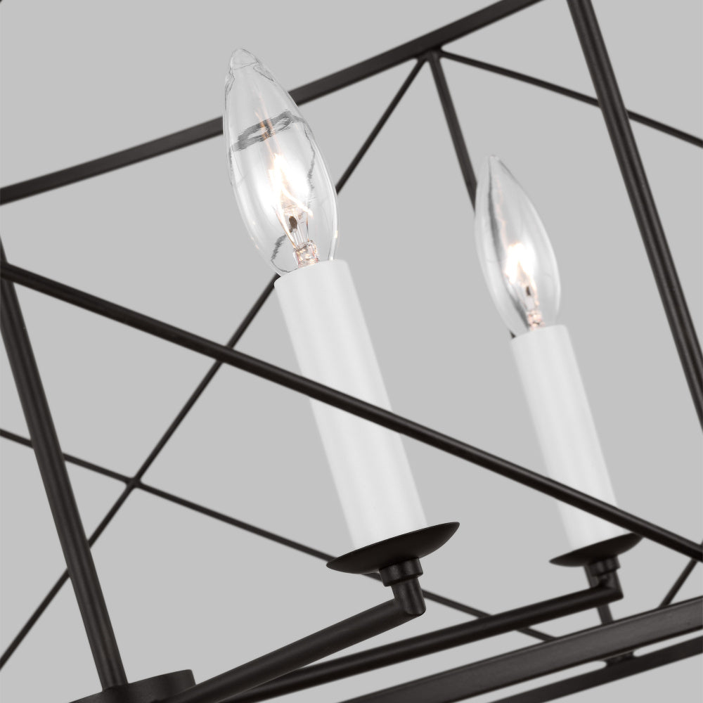 SEAGULL LIGHTING Seagull Lighting CC1624AI Beatrix Extra Large Lantern 60w