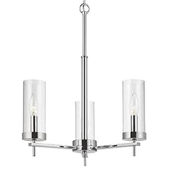 SEAGULL LIGHTING Sea Gull Lighting 3190303-05 Three Light Chandelier 60 watts