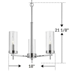 SEAGULL LIGHTING Sea Gull Lighting 3190303-05 Three Light Chandelier 60 watts