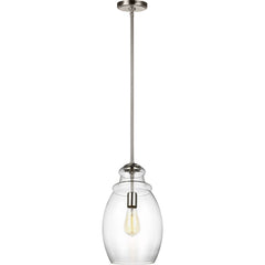 SEAGULL LIGHTING Seagull Lighting P1484SN Marino Pendant 9.25 inchesW x 16.25 inchesH