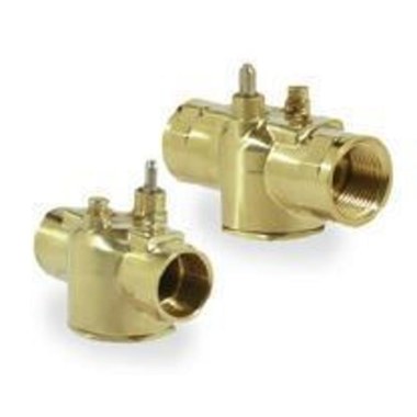 SCHNEIDER ELECTRIC Schneider Electric VM2211 Series Vm Pop-Top Modulating Zone Valve Two-Way Sweat Connection 1.0 CV 1/2 Inch Size