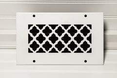 STEELCREST SteelCrest BTU8X4RWHH Fixed Return Grille 8x4 Duct